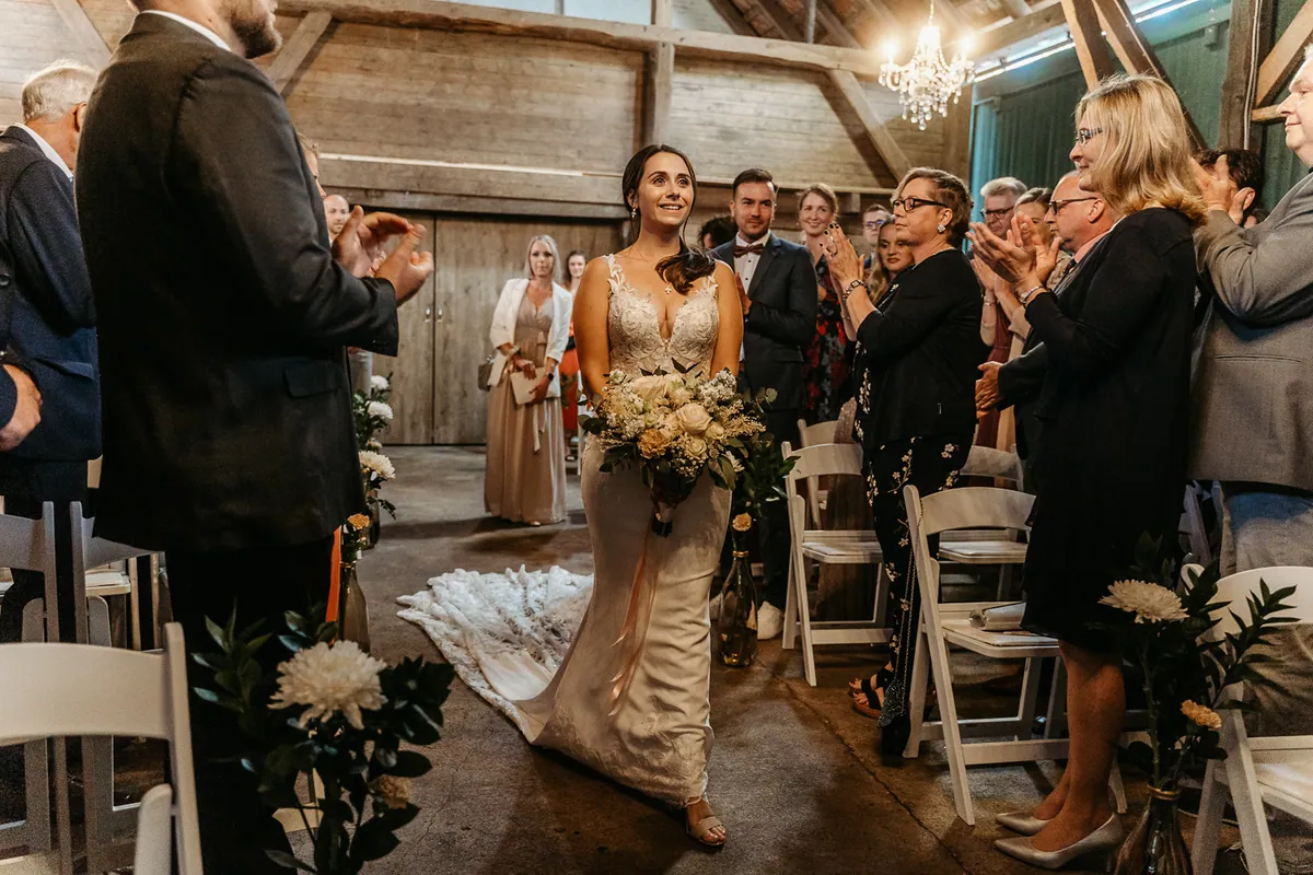Jenny & Chris – Hochzeit im Patentkrug, Die Trauung (Bild 16 von 47)