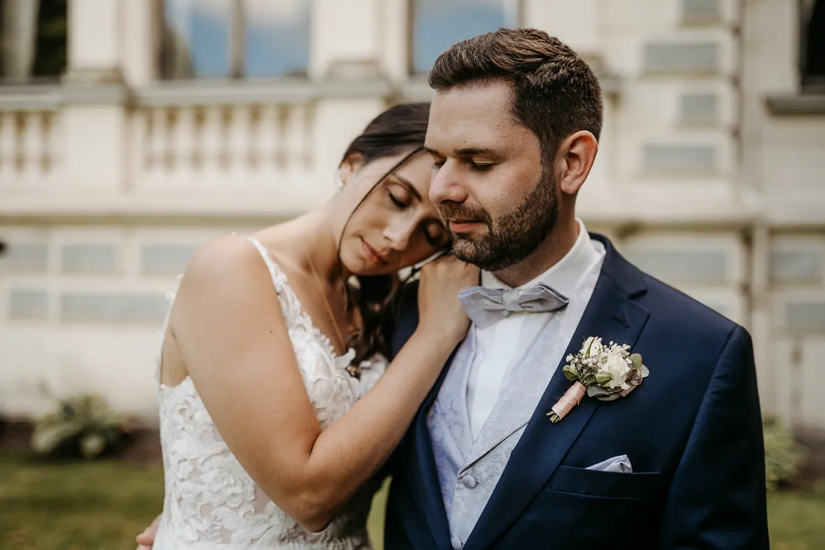 Jenny & Chris – Hochzeit im Patentkrug, Zu zweit (Bild 41 von 47)
